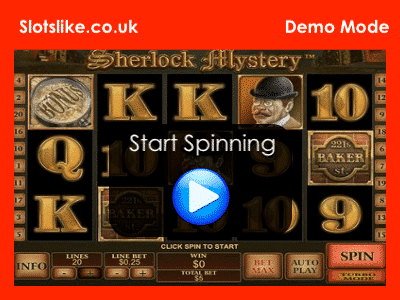 Sherlock Mystery demo